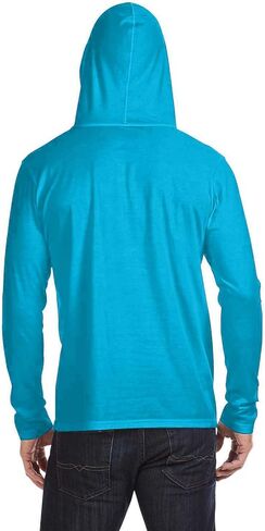 Anvil Lightweight Long-Sleeve Hooded T-Shirt (987AN) in Saudi Arabia