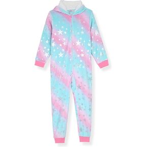 Sleep On It Girls Pajama Onesies with Character Hood | Zip Front Pajamas for Girls Blanket Sleeper in Saudi Arabia