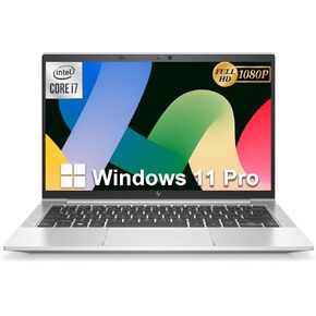 HP EliteBook 830 G8 Touchscreen Laptop, 13.3" Full HD Business Notebook, 11th Core i7-1185G7, 16GB RAM, 256GB SSD, CAM, Backlit Keyboard, HDMI, CAM, Windows 11Pro(Renewed) in Kuwait