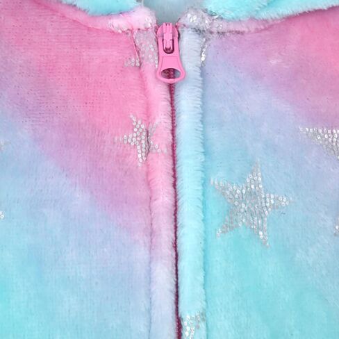 Sleep On It Girls Pajama Onesies with Character Hood | Zip Front Pajamas for Girls Blanket Sleeper in Kuwait