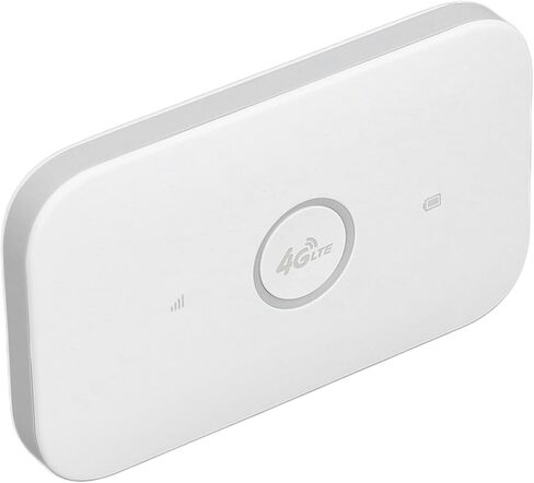 راوتر جيب لاسلكي من SUNGOOYUE، 4G LTE، نقطة اتصال متنقلة، 300 ميجابت في الثانية، جهاز واي فاي محمول مع فتحة بطاقة SIM للسفر، أبيض، عمر بطارية محسن للإنترنت المستقر طوال اليوم in Saudi Arabia