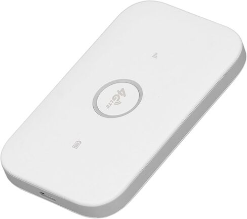 راوتر جيب لاسلكي من SUNGOOYUE، 4G LTE، نقطة اتصال متنقلة، 300 ميجابت في الثانية، جهاز واي فاي محمول مع فتحة بطاقة SIM للسفر، أبيض، عمر بطارية محسن للإنترنت المستقر طوال اليوم in Saudi Arabia