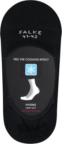FALKE mens Cool 24/7 M Liner Socks, Black (Black 3000), 11 12 US in Saudi Arabia