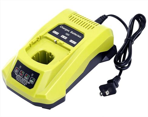 Lasica Replacement for RYOBI 18V Battery P117 Dual Charger, Compatible with Ryobi 18V 14.4V 12V ONE+ Plus Batteries P190 P189 P108 P107 P104 P103 P102 P100 PBP005 PBP002 Fast Charger Station in Saudi Arabia