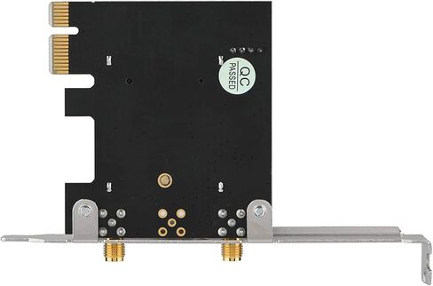 Keenso PCIe Expansion Card 433Mbits Dual Band High Speed for Desktop, Win7//, 802.11ab/gn/ac WiFi, Dual -Band PCIe Wireless Card, Strong Signal in Saudi Arabia