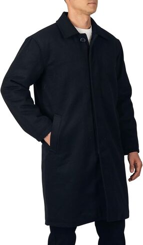 Alpine Swiss Zach Mens Overcoat Wool Trench Coat Knee Length RUNS LARGE in Saudi Arabia