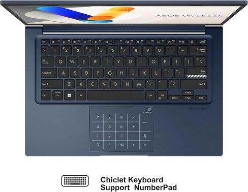 ASUS VivoBook 14 Business Laptop 14 بوصة FHD مضاد للتوهج Intel 10-core i5-1334U 16GB DDR4 1TB SSD Type-C كاميرا خصوصية SonicMaster بطارية طويلة الأمد شحن سريع Win11 ICP Hub in Saudi Arabia