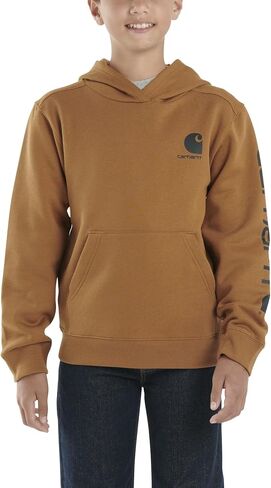 Carhartt Boys' Long Sleeve Hooded Sweatshirt in Saudi Arabia