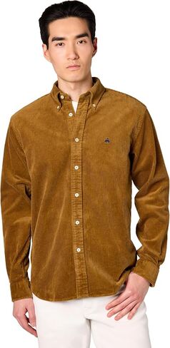 Brooks Brothers Men's Button-Down Collar Corduroy Sport Shirt in Saudi Arabia