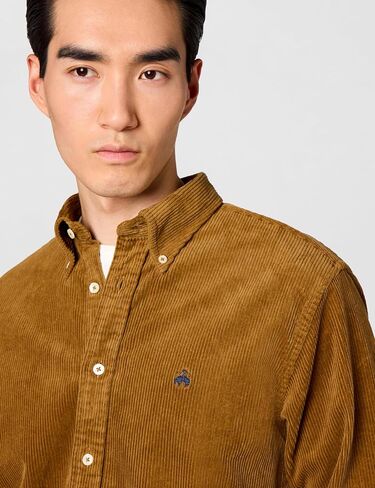 Brooks Brothers Men's Button-Down Collar Corduroy Sport Shirt in Saudi Arabia
