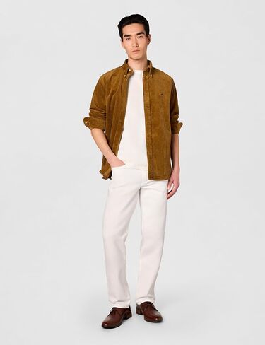 Brooks Brothers Men's Button-Down Collar Corduroy Sport Shirt in Saudi Arabia