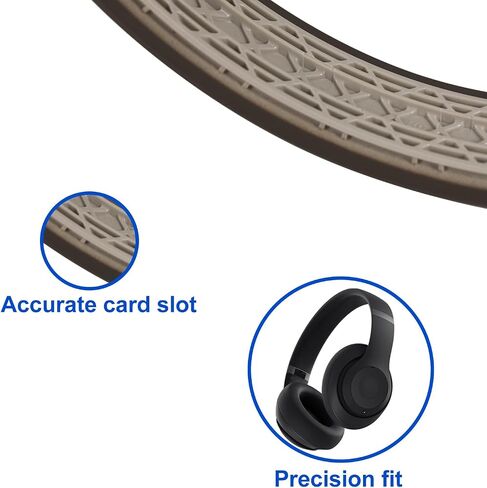 Aiivioll Studio Pro Headband and Headband Metal Folding Hinge Clamp Cover Pin Repair Parts Kit for Studio Pro Headband Headphone Headband Replacement Accessories(Dark Brown) in Saudi Arabia