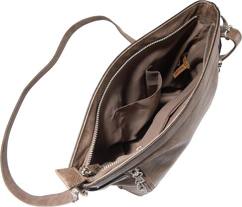 Browning Concealed Carry Purse, Premium Holstered Handbag with Safety Locking Option, Catrina (Charcoal) in Saudi Arabia