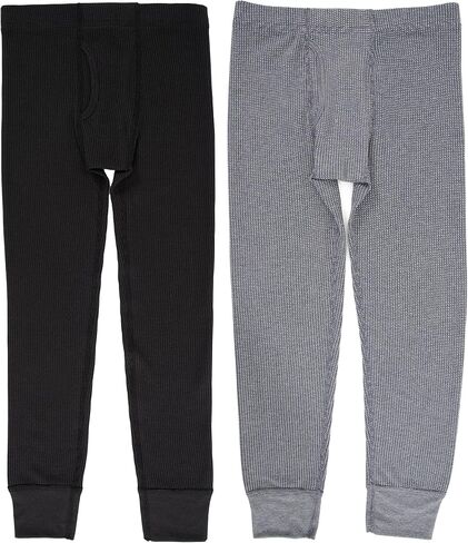 Fruit of the Loom Boys' Premium 2-Pack Thermal Waffle Bottom in Saudi Arabia