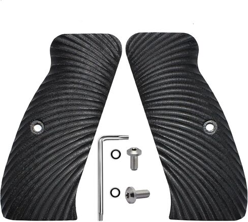مقابض Guuun G10 CZ لـ CZ 75 بالحجم الكامل SP-01، نسيج Sunburst in Saudi Arabia