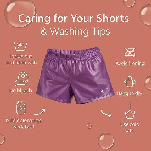 Destira Girl's Mystique Gymnastics Sport Short - Silver | Child Medium (8) in Saudi Arabia