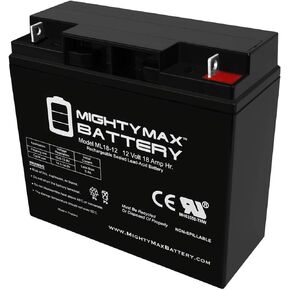 Mighty Max Battery 12V 18AH SLA Battery for DR Field and Brush Mower