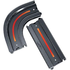Hot Wheels Track Pack Accessory - Straight + Curved, Multicolor