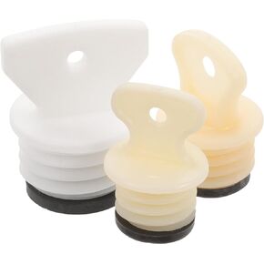 Hemoton 3pcs Hot Water Bottle Lid Small Caps for Hot Bag Hot Water Bag Lid Water Bottle Plug Replacement Hot Water Bottle Parts Hot Water Bottle Bung Washers Rubber Leakproof Accessories