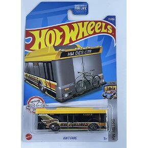 Hot Wheels 2022 - Ain't Fare - Bus - Yellow - HW Metro 9/10