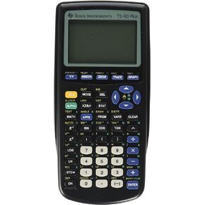 Texas Instruments TI83PLUS TI-83Plus Programmable Graphing Calculator, 10-Digit LCD
