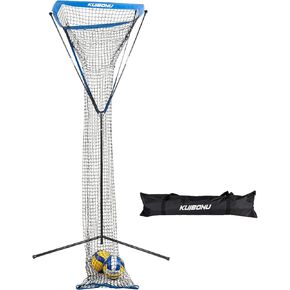 شبكة تدريب كرة الطائرة KuiBonu - شبكة هدف للكرة الطائرة بارتفاع قابل للتعديل | لعبة الكرة الطائرة بقاعدة فولاذية متينة | مثالية للتقديم والتدريب على الرمي والإعداد in Kuwait