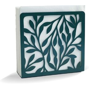 Stainless Steel Freestanding Modern Napkin Holder/Tissue Dispenser, for Kitchen Countertops, Dining Table, Indoor & Outdoor