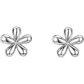 Mini Heart Stud Earrings, Hypoallergenic Tiny Small Cartilage Tragus Stud Earrings for Women Teens Girls Teens Silver/Gold