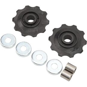 Steel Wheel Pulley Conversion Kit, Scratch Resistant, 6mm, Professional Replacement for Suntour, Improve Cycling Performance