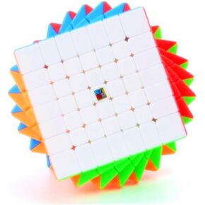CuberSpeed moyu meilong 7x7 v2 Moyu MoFang JiaoShi Meilong 7x7 stickerless Magic Cube MFJS MEILONG 7x7x7 Cubing Classroom Meilong 7x7 Speed Cube