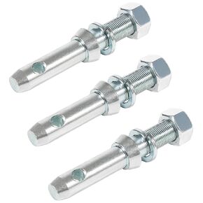 S07020800 Cat 1 Draw Pin Hitch Accessories for Tractors, 5-1/2-Inch, 3 Pack, Universal for Category 1 Quick Hitch