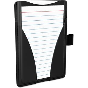 Oxford At-Hand Note Card Case, 3" x 5" Size, Black, Includes 25 Ruled Index Cards (63519)
