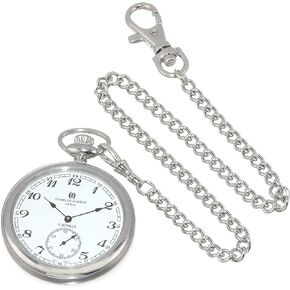 Charles-Hubert, Paris Open Face Mechanical Pocket Watch