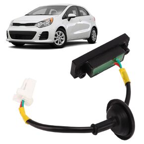 Tailgate Trunk Release Button for Kia Picanto TB 2011‑2017, Rear Trunk Lock Boot Release Switch 81260‑1W220