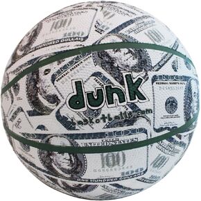 Money Balls Indoor Outdoor Rubber and Leather Options Ultimate Basketball Lovers Gift