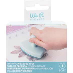 We R Memory Keepers Makers Stamping Pressure Tool, Scrapbooking Tools Stamping Pressure for Cardmaking, Platform Stamping Plates Stamping Blanks