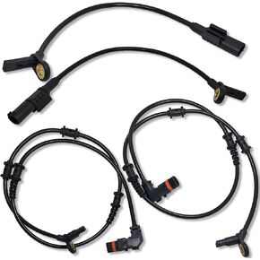 CBK® 4Pcs New Front Rear ABS Wheel Speed Sensor 1645400717 1645400917 for Mercedes-Benz ML320 ML350 ML450 ML500 ML550 ML63 AMG R320 R350 R500 R63 AMG W164 GL320 GL350 GL450 GL550 in Kuwait