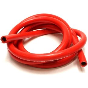 LTI Universal 10ft 19mm 3/4" ID High Temperature 1-Ply Reinforced Silicone Heater Hose (RED 19MM)