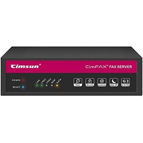 CimFAX W5S Ultimate 2-Port/2-Line High Speed 33.6k Fax from PC/Mobile via Fax Line 400 Users Fax2email Windows xp/7/8/10/Mac SDK Provided (32GB) in Kuwait