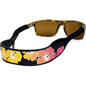 Croakies XL Croakies Eyewear Retainer, Hibiscus