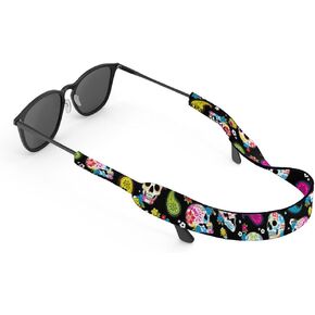 WIRESTER Fashion Eyeglasses Strap, Floating Sunglass Holder Strap, Safety Flexible Neoprene Eyewear Retainer for Men Women