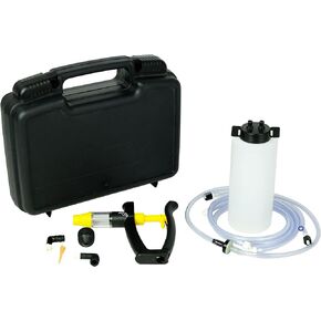 نظام Phoenix Systems V-5 للفرامل العكسية ونازف القابض (يتضمن الزجاجة والحافظة الصلبة)، شخص واحد، يناسب جميع الماركات والموديلات