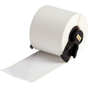 Brady All Weather Permanent Adhesive Vinyl Label Tape for M610, M611, M710, BMP61, and BMP71 Printers - 2" x 50', White. M6C-2000-595-WT