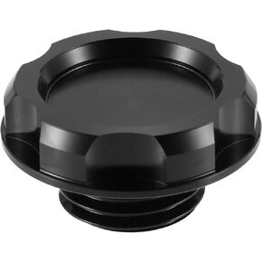 A ABSOPRO Car Oil Filler Cap Engine Modified Tank Cover for Acura Integra GS LS 1990-2001 for Acura Integra GS-R 1992-2001 Black