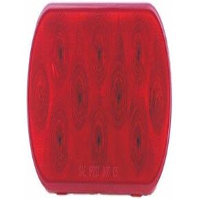 Kaper II L15-0071 6" Oval Red LED Stop/Turn/Tail Light