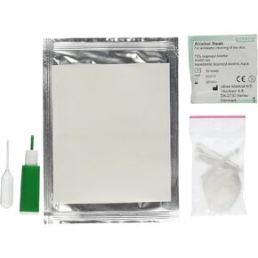 Eldoncard Blood Typing Kit, 1 Test, Know Your Blood Type, Instant Home Testing Kit, A, O, B, Rhs-D Negative and Positive Blood Types Tested For