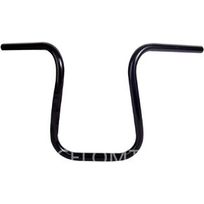 Round Ape Hanger Handlebars (Chrome, 10 inch)