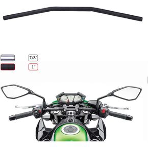 مقود دراجة نارية مسطح مقاس 1 بوصة من OUMURS، قضبان تحكم في السحب 25 مم لـ Chopper Bobber Cruiser Cafe Racer نمط سحب مخصص من الفولاذ مناسب لـ Harley Sportster 883 1200 Nightster Kawasaki in Kuwait