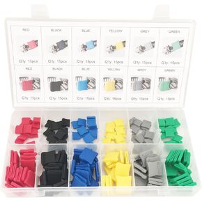Swordfish 32390-180pc Home Auto Boat Worm Gear Clamp End Guards Assortment