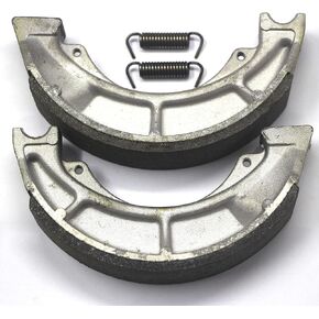 Master Chen Rear Brake Shoes for Suzuki LTF250 Ozark 250 2002-2014 - LTZ250 Quadsport 250 2004-2009 - LT-F250 LT-Z250 Brakes Drum Pads 636 MC0235